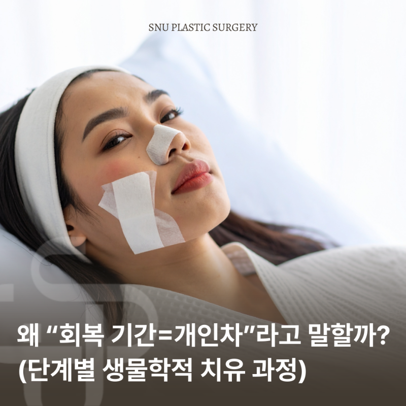 성형수술 회복기, "빠르다"라는 말에 속지 마세요!