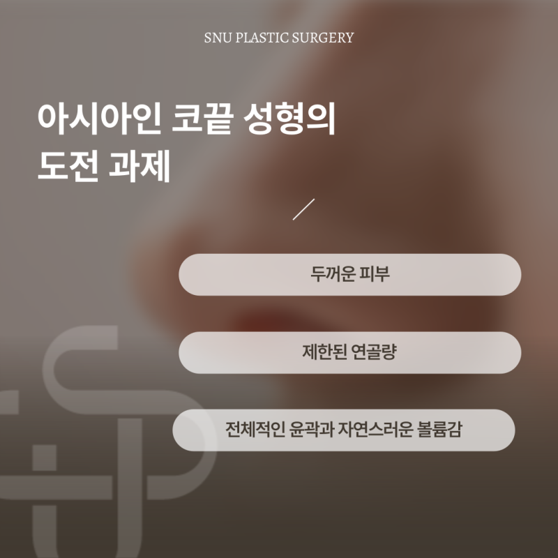 아시아인 코성형의 혁신, 3D코끝재성형술