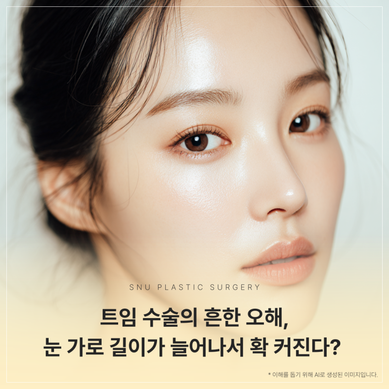 앞트임 뒤트임 효과, 눈이 정말 커질까? 눈트임 수술 총정리