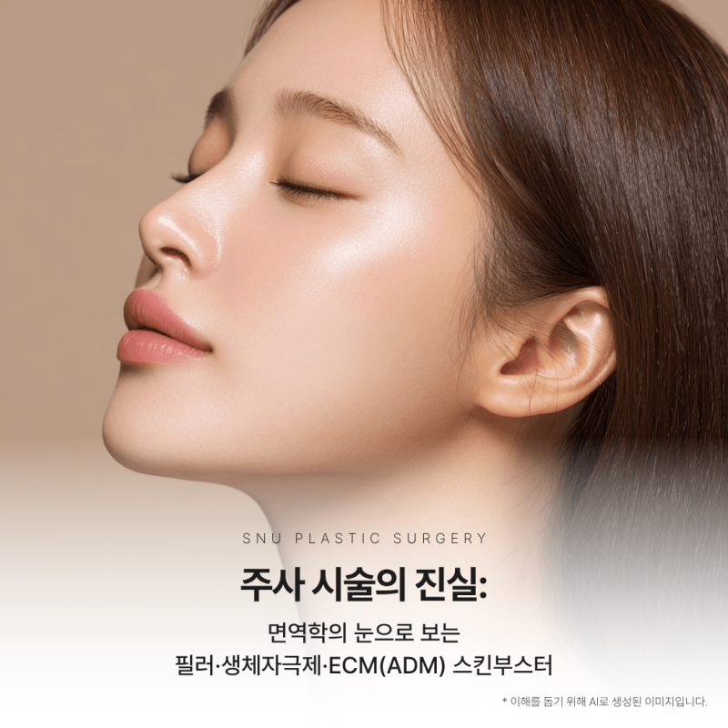 주사 시술의 진실: 면역학의 눈으로 보는 필러·생체자극제·ECM(ADM) 스킨부스터 사진 2